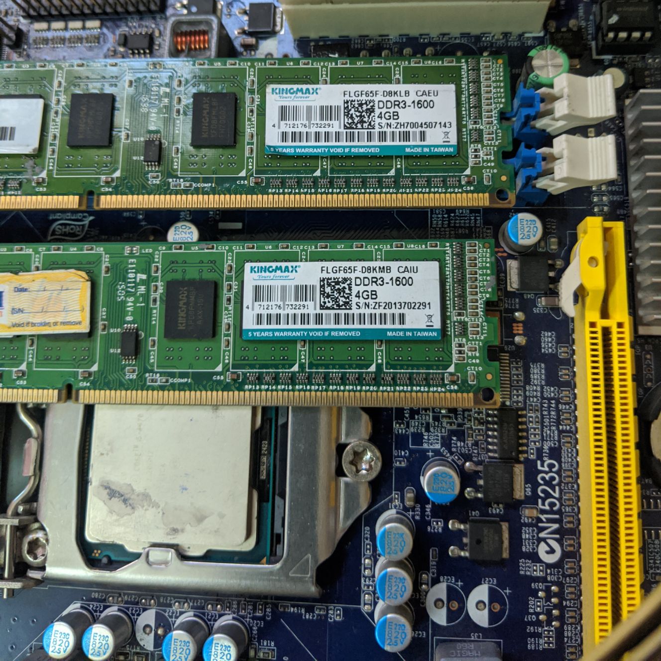 ram ddr3 4gb bus 1600