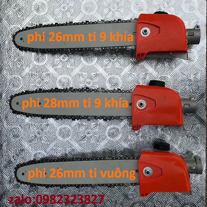 BỘ ĐẦU CƯA LẮP MÁY CẮT CỎ TIỆN DỤNG