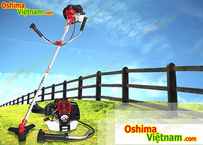 [HCM]Máy cắt cỏ Oshima 430 bạc