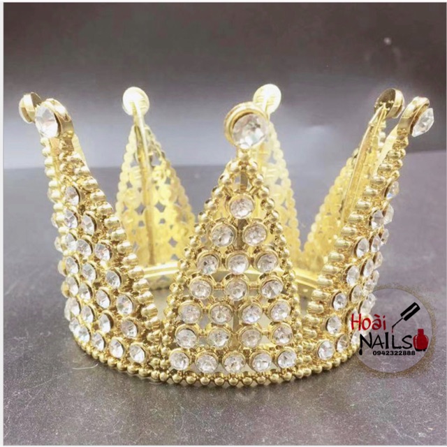 Vương miện chụp ảnh mẫu móng Phụ kiện Nail