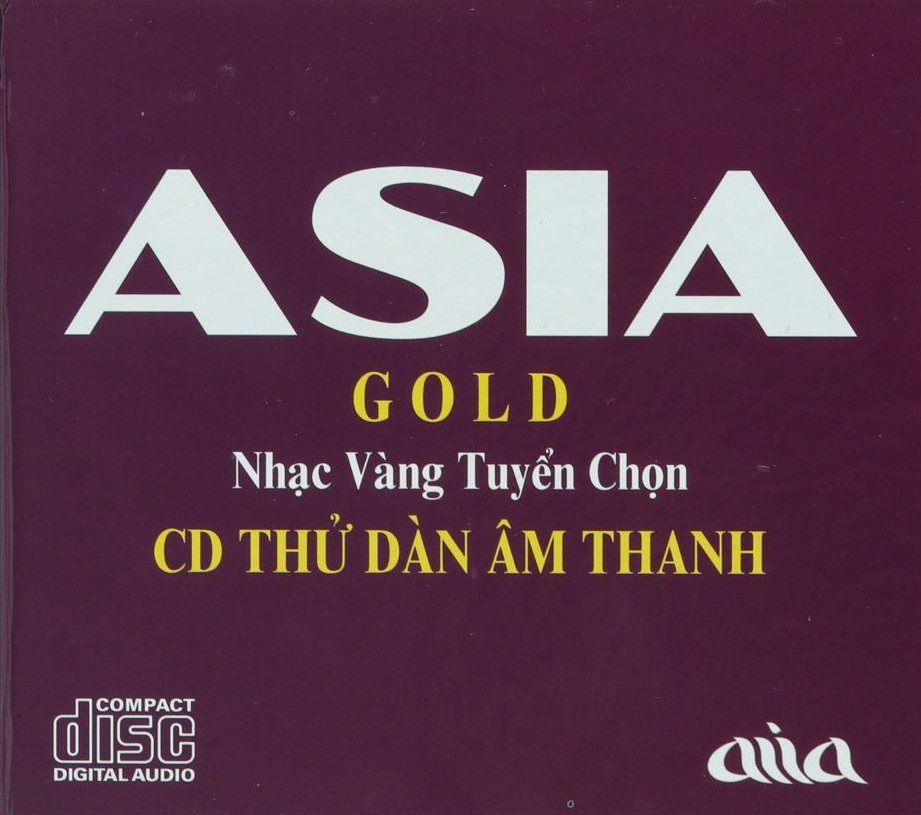 [MDCD] ASIA GOLD - Đĩa CD Thử Dàn Âm Thanh Vol1 - Nhạc Vàng Tuyển Chọn