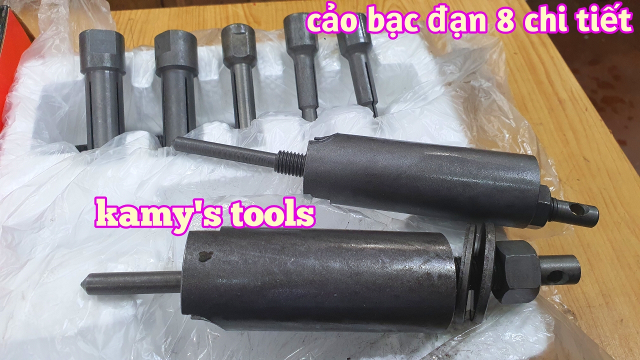 [HCM] Bộ Cảo Bạc Đạn 8 Chi Tiết Từ 10mm-25mm Trigoldte