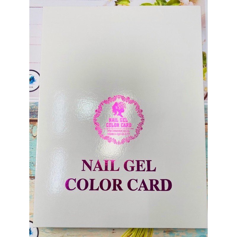 [HCM]Sổ trưng bày bảng màu móng Nail 216 móng và 308 móng ( hàng mới về sẵn )