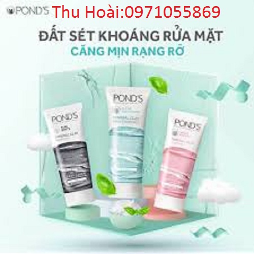 SỮA RỬA MẶT PONDS ĐẤT SÉT KHOÁNG DETOX DẠNG HẠT (90G)