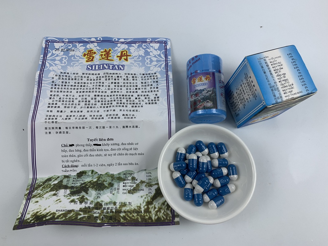 TUYẾT LIÊN ĐƠN xịn 25v (tem MMC) – SILINTAN – HỖ TRỢ XƯƠNG KHỚP
