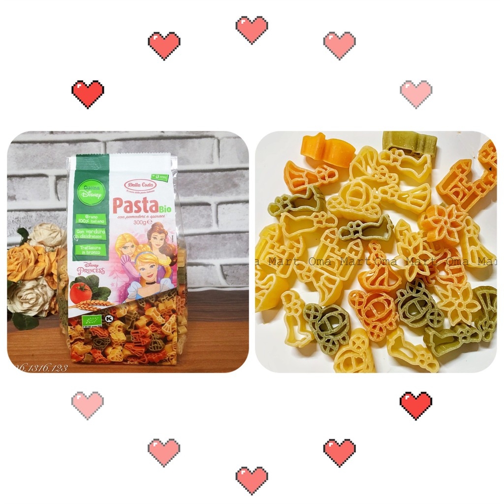 Nui hữu cơ Bio - Nui Nhật các loại cho bé ăn dặm