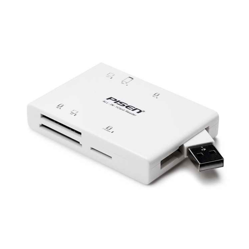 ĐẦU ĐỌC THẺ NHỚ ĐA NĂNG PISEN ĐỌC THẺ MicroSD, SD, CF, M2, MS, XD