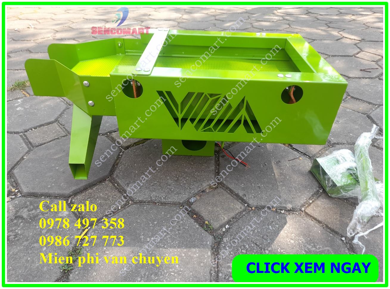 Sàng lọc sạn cho máy xát gạo