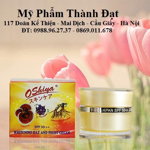 KEM DƯỠNG DA TỔNG HỢP OSHIYA(KEM OSHIYA LINH CHI & ĐÔNG TRÙNG HẠ THẢO)