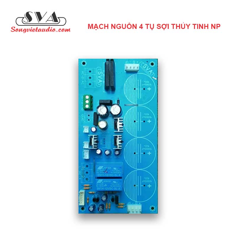 MẠCH NGUỒN 4 TỤ SỢI THỦY TINH (2 KÊNH) NP -  1 MẠCH