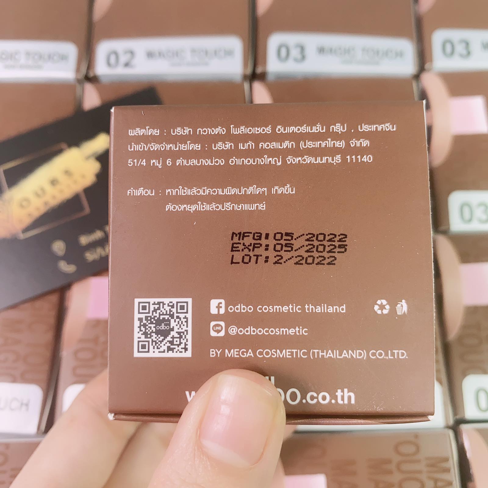 [Hàng Cận Date - Date T01/2026] Che Khuyết Điểm Tóc Thưa Hói Odbo Magic Touch