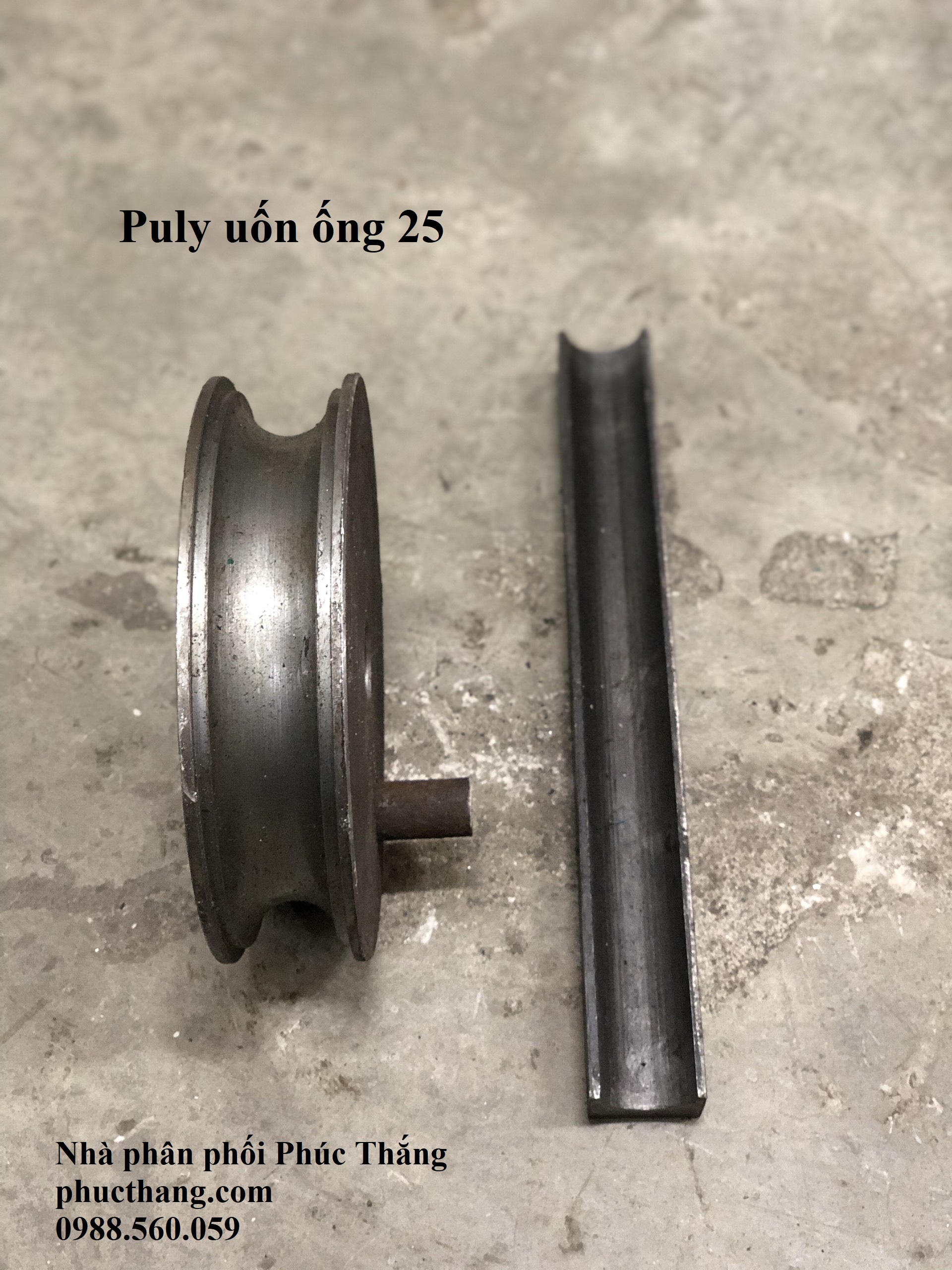 Puly uốn ống 25 - Vam uốn ống hộp