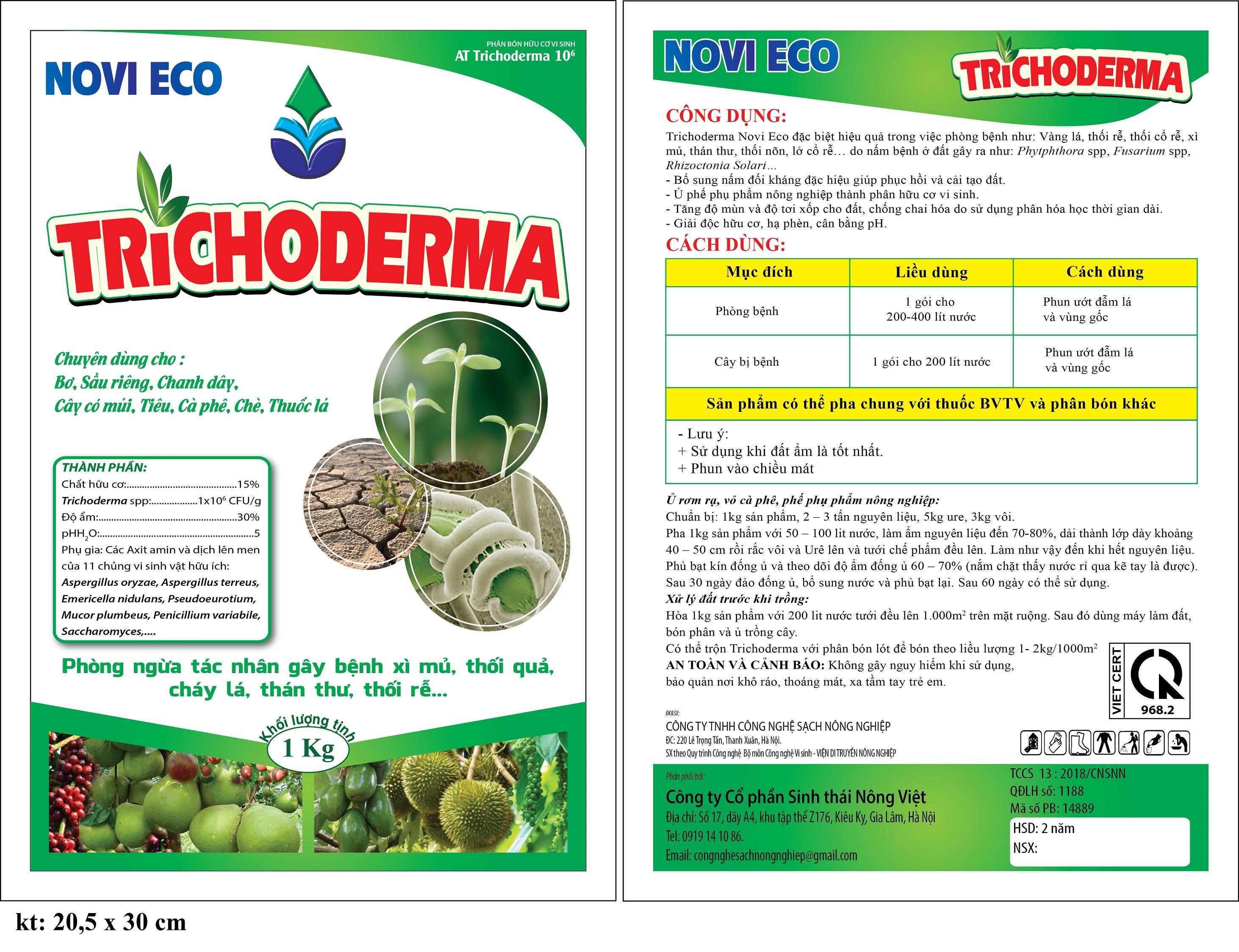 Trichoderma Novi Eco 1kg