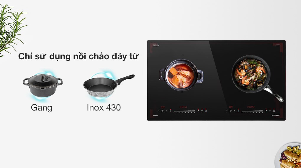 [Miễn Phí Lắp Đặt] Bếp từ âm 2 vùng nấu Hafele HC-I2732A (536.61.726)| BH chính hãng 36 tháng