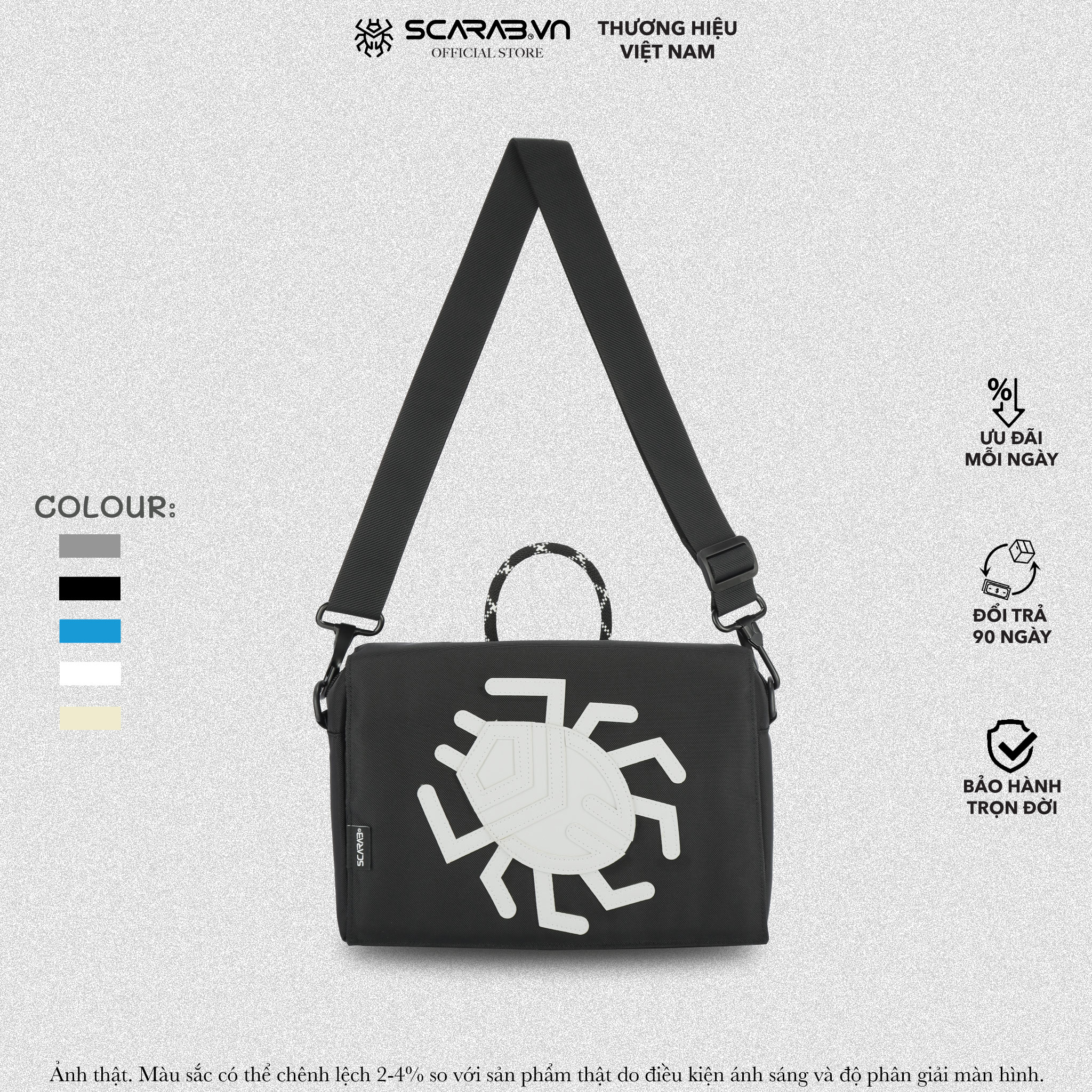 Túi Đeo Chéo Đựng Ipad SCARAB - CIPHER™ Messenger Bag Unisex