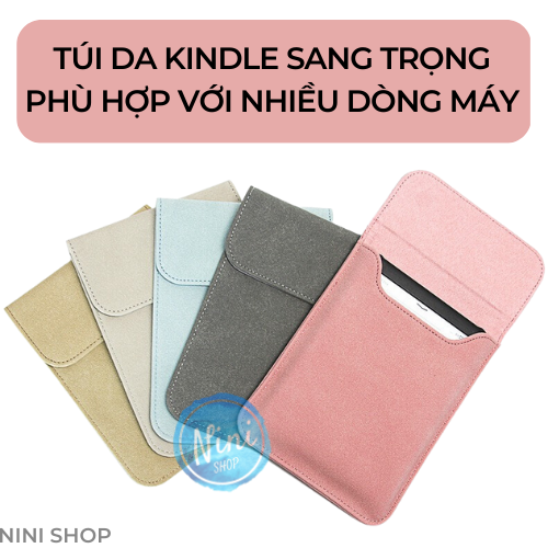 [HCM]Túi da cho máy đọc sách kindle paperwhite và oasis