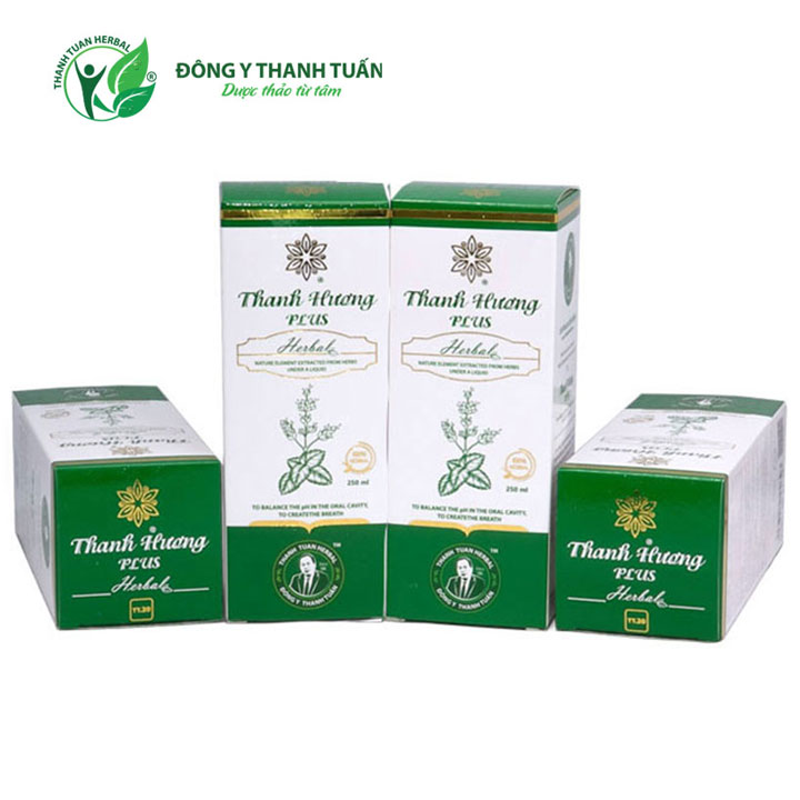 Nước súc miệng thơm miệng Thanh Hương Plus