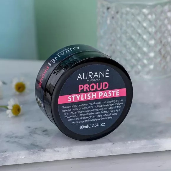 [CHÍNH HÃNG] [SÁP MỀM] Sáp vuốt tóc Aurane Proud Stylish Paste 80ml - Hàng Pháp