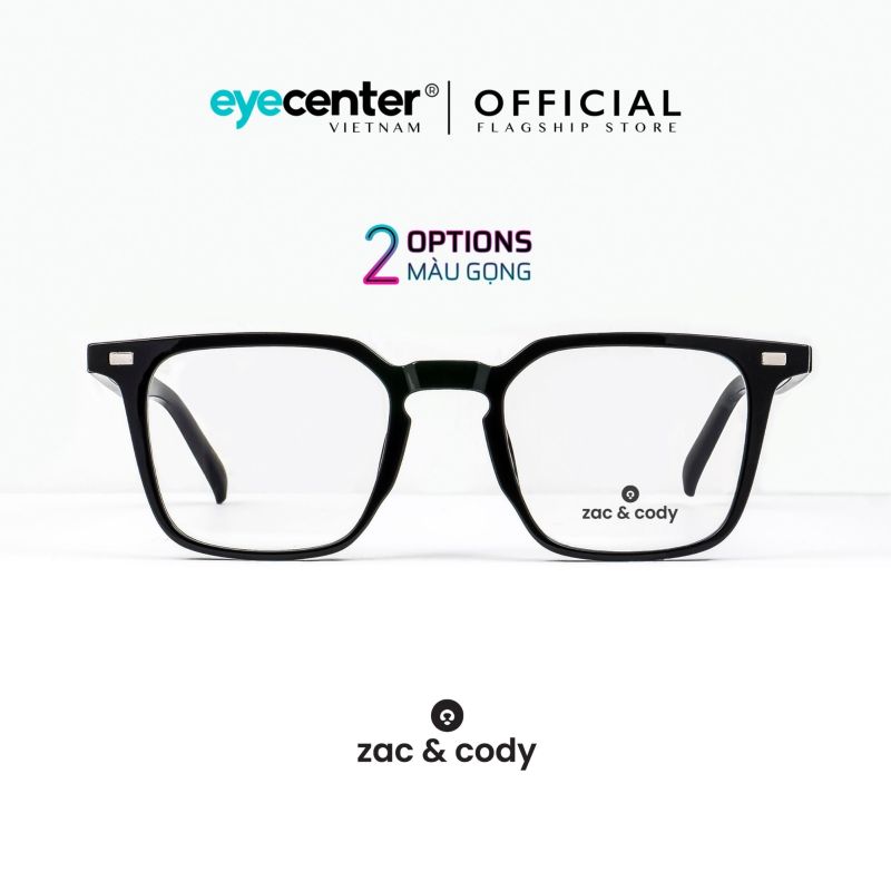 Giá bán Gọng kính cận nam nữ chính hãng ZAC & CODY B12 nhựa dẻo siêu nhẹ cao cấp nhập khẩu by Eye Center Vietnam