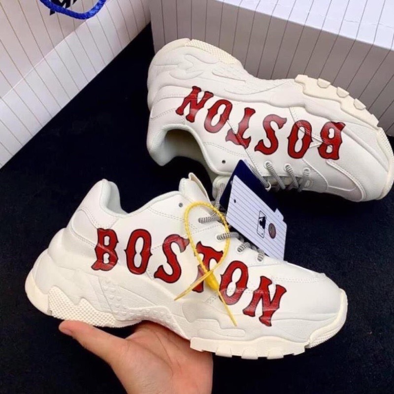 Giày Sneaker MLB BOSTON  Tăng Chiều Cao Nam Nữ