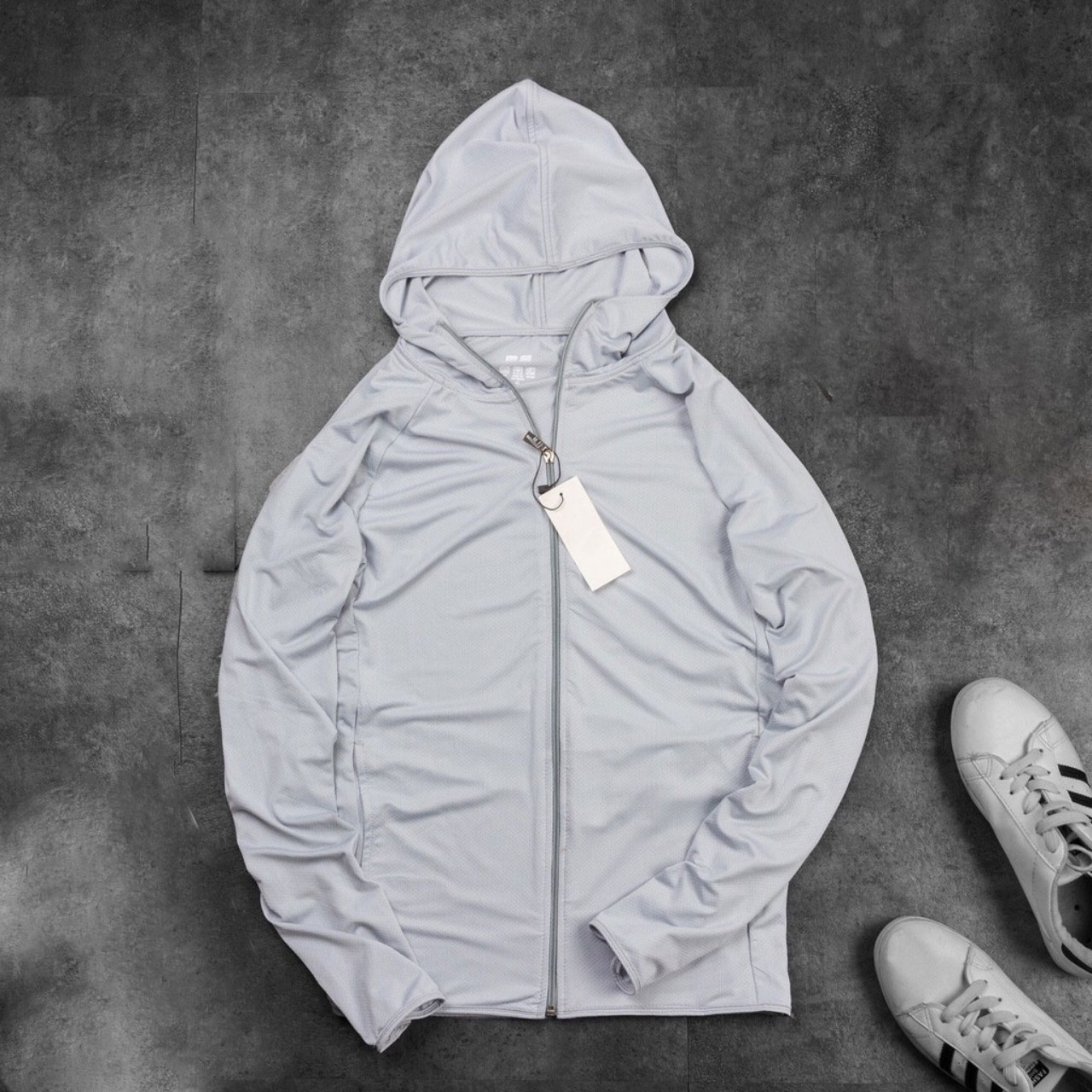 Áo Khoác Nam Áo Chống Nắng Nam cao cấp thoáng mát, chống tia UV gây hại ACP Màu ghi sáng