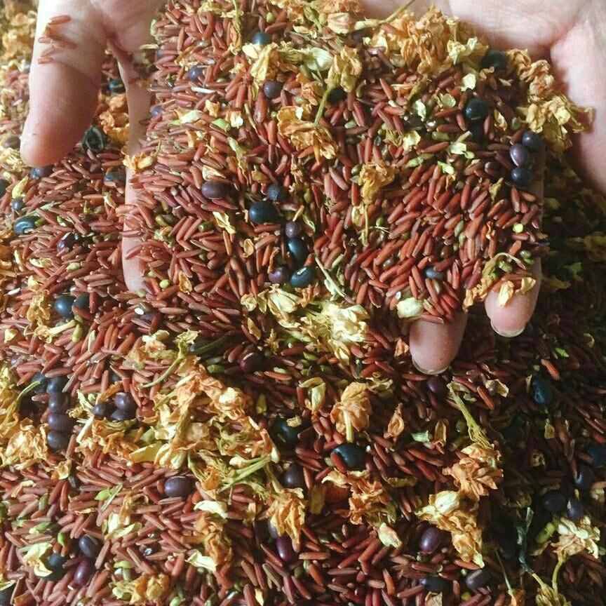 1kg trà ngũ cốc mix hoa nhài