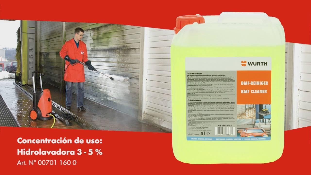 Dung Dịch Tẩy Rửa Đa Năng Bmf Wurth Đức 5 Lít