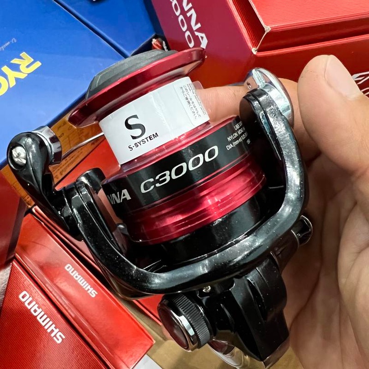 Máy Câu cá Shimano Sienna 4000FE  máy cực khoẻ y hình  (cam kết bán hàng chất lượng có bảo hành)