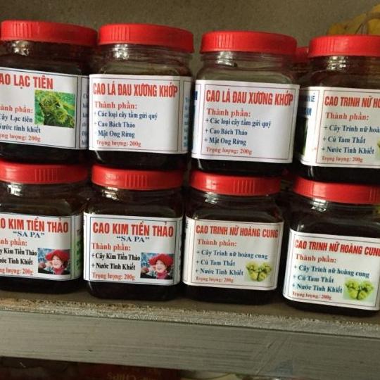 hộp cao gắm 200g như hình