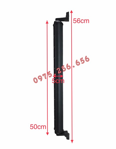 Đèn led bar 2 hàng 50 cm trắng lồi