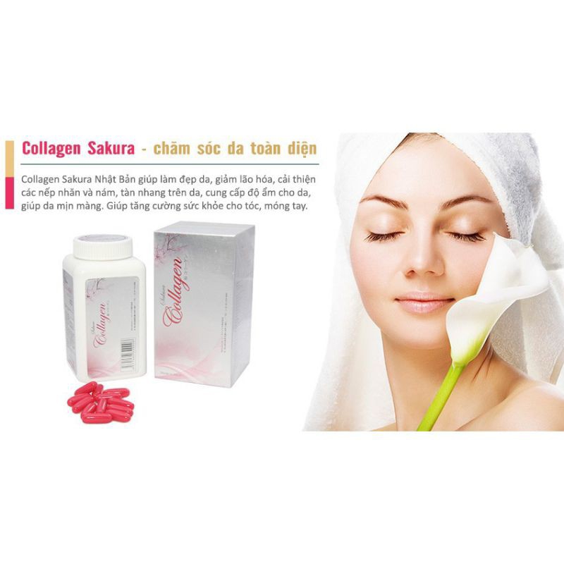 Colagen sakura nhật bản