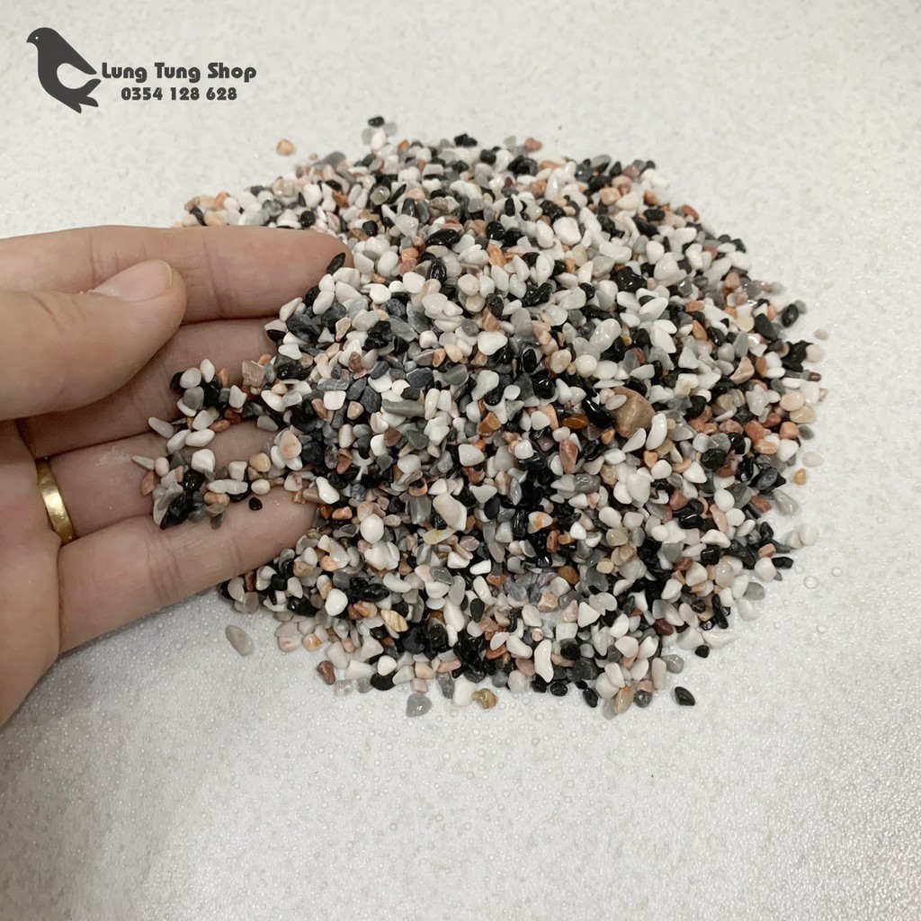Sỏi ba màu tự nhiên ( chọn size )