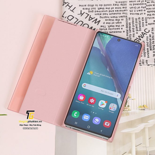 Bao da Smart Clear View Cover Samsung Galaxy Note 20 /Note 20 5G Fullbox