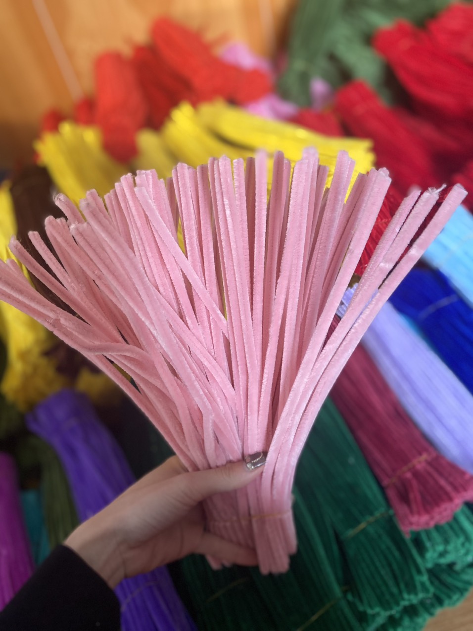Phấn tô màu hoa kẽm nhung