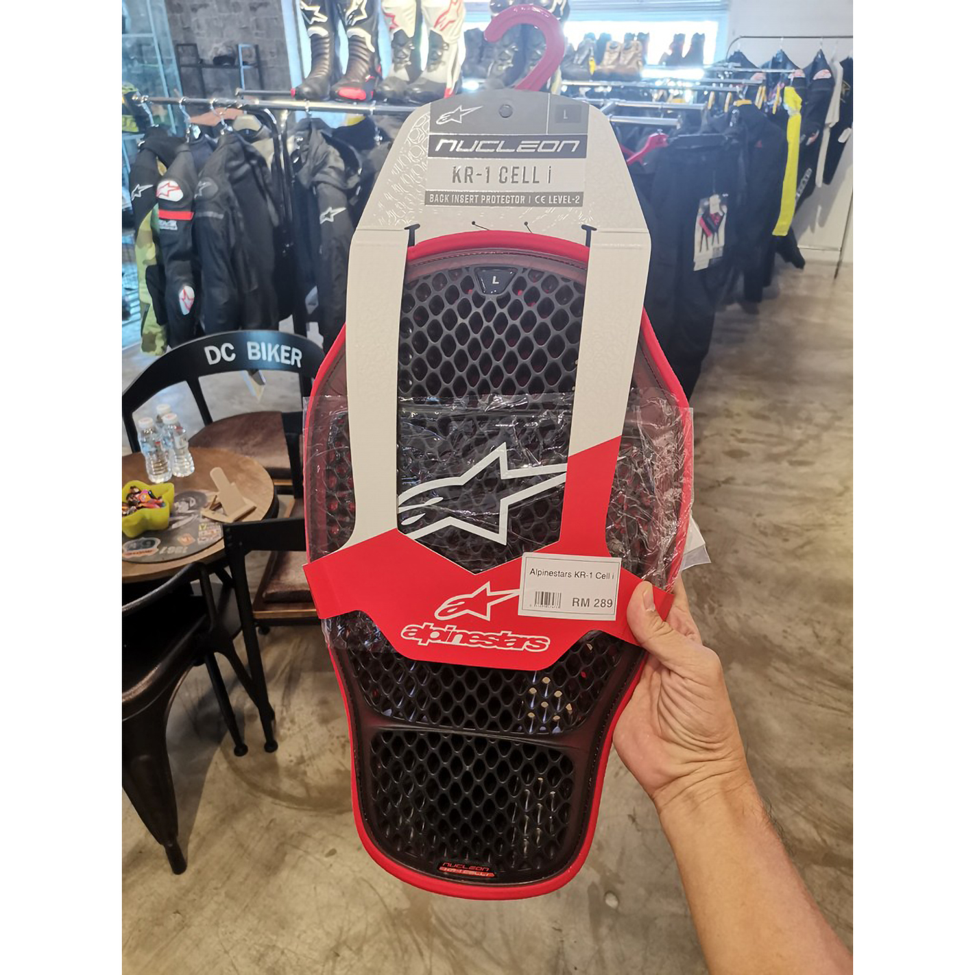 TẤM GIÁP LƯNG Alpinestars Nucleon KR-1 CELLi Back Protector Insert