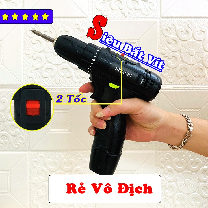 Khoan Pin 12V 2 Tốc Độ