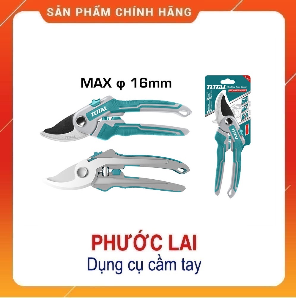 Kéo cắt tỉa cành 8.5" total tht0601