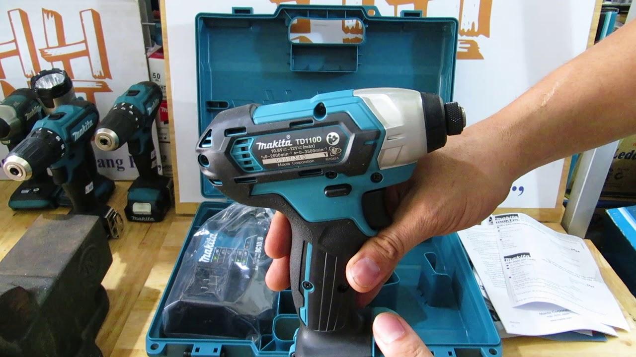 [HCM]Máy Vặn Vít Dùng Pin(12V) Makita TD110DSYE