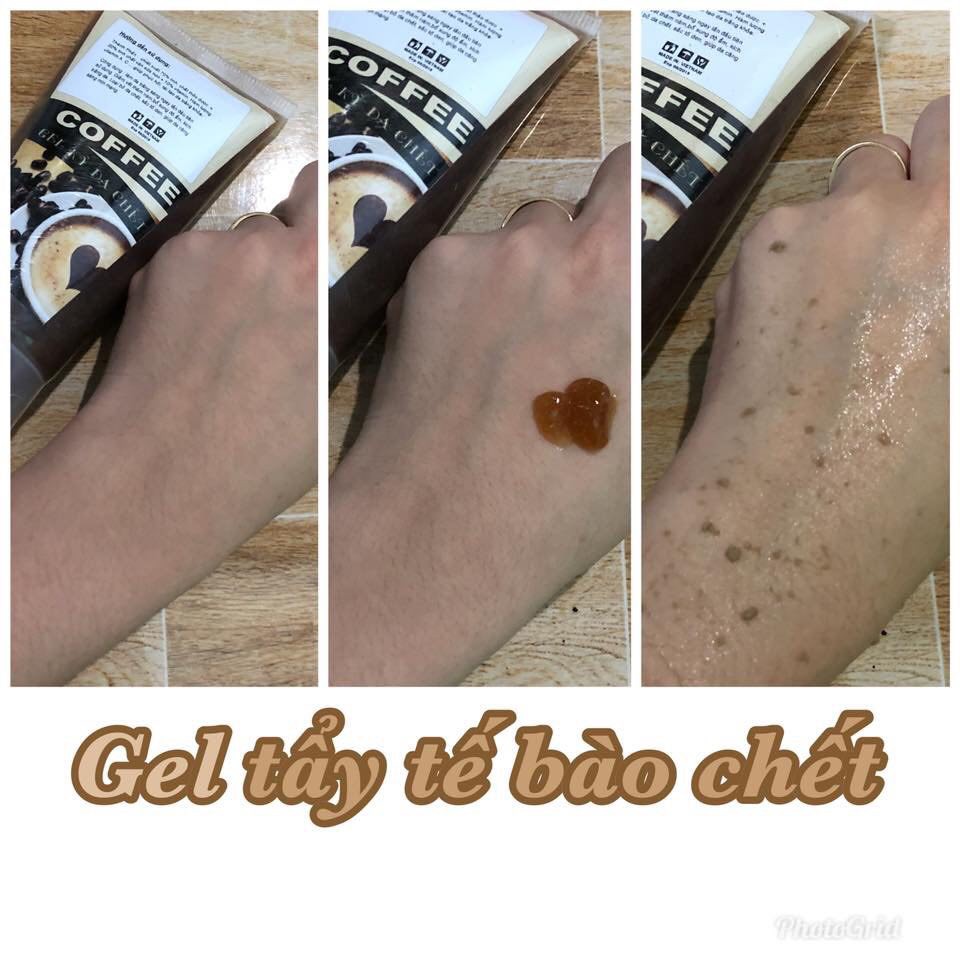 Gel Tẩy da chết [BÁN CHẠY] ̉cà phê cho face và body