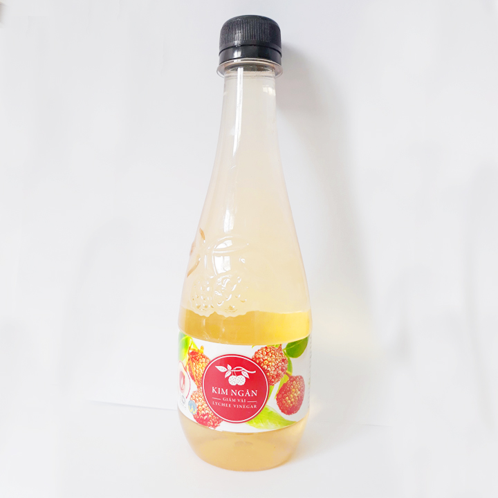 Giấm Vải Kim Ngân (450ml)
