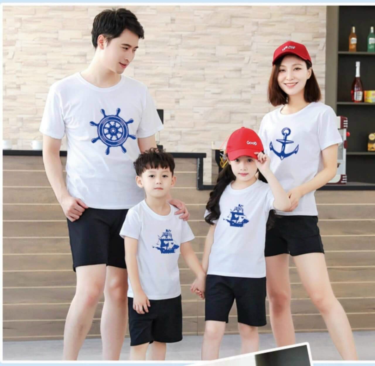 Bộ đi biển nữ bộ đi biển nam bộ đi biển bé trai bé gái bộ đồ nhóm bộ đồ gia đình đi biển áo+ quần