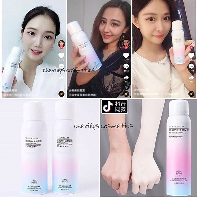 [HCM]Xịt Chống Nắng Trắng Da Maycreate