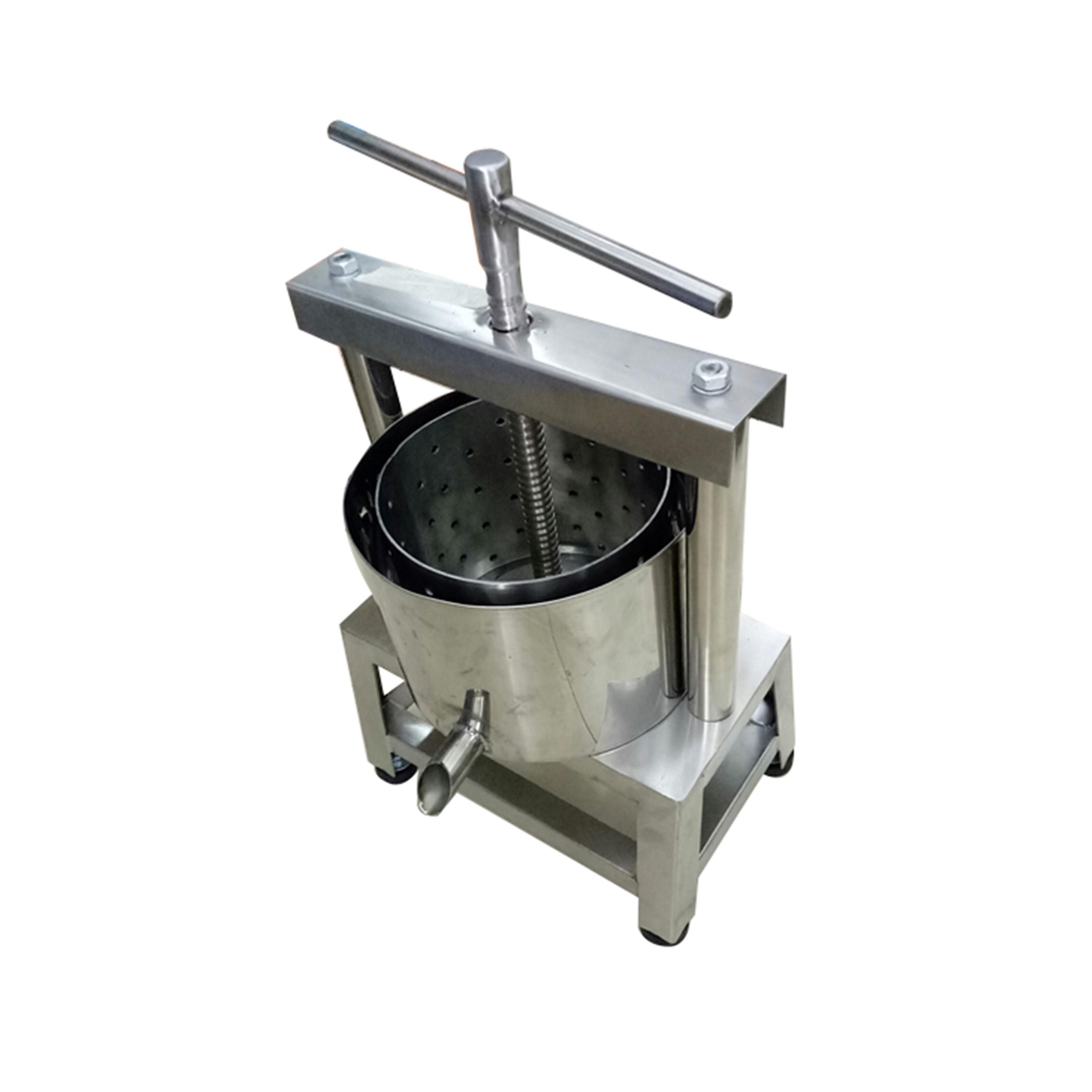 Máy ép cốt dừa, vắt cốt dừa bằng tay lồng ép 18cm - Tấn Phát