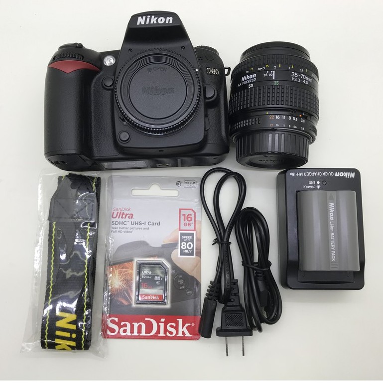 Máy Ảnh Nikon D90 kèm Lens AF 35-70