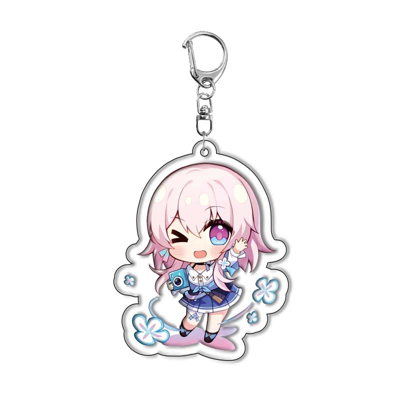 [10 mẫu] Móc khóa mica game Honkai: Star Rail - Mẫu 2 [T69 Shop]
