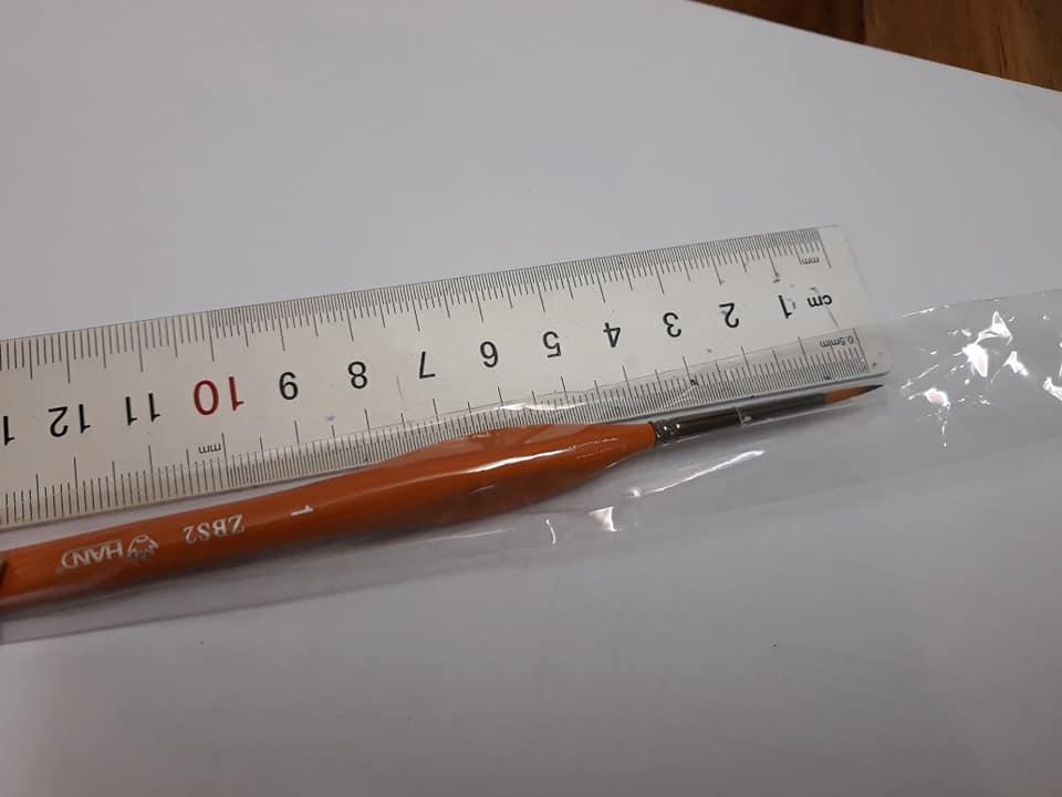 Cọ vẽ Hand, các số