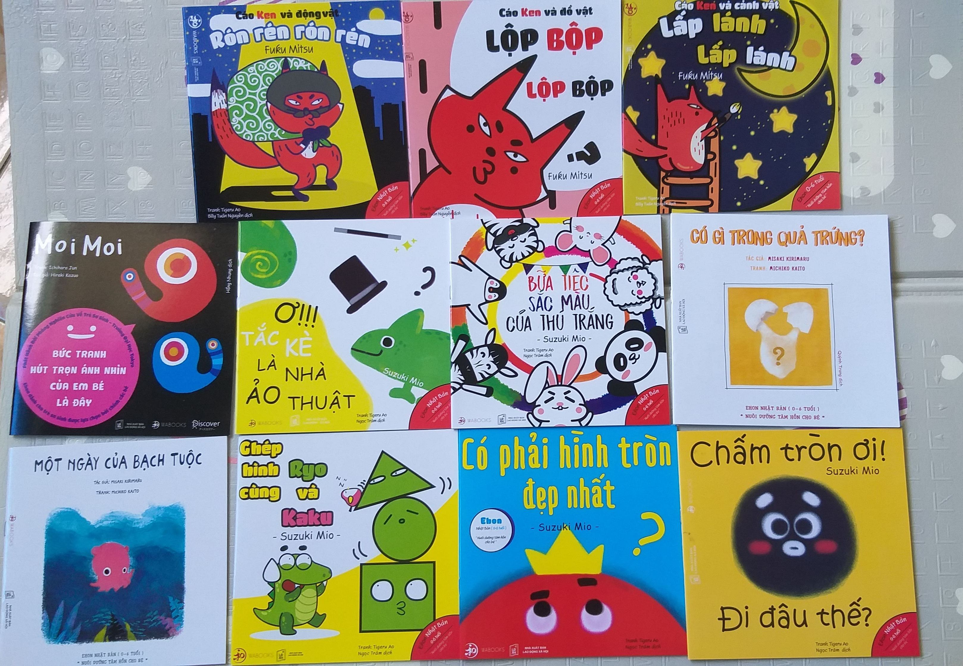 Bộ 11 cuốn Ehon Nhật Bản Diệu Kỳ Cho Bé