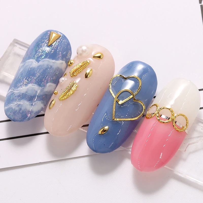 Cham phụ kiện Nail khay dài đủ mẫu HOT nhất