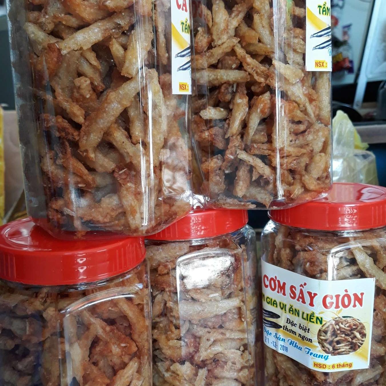 CÁ CƠM SẤY GIÒN (KO TẨM MẶN NGỌT) 500G