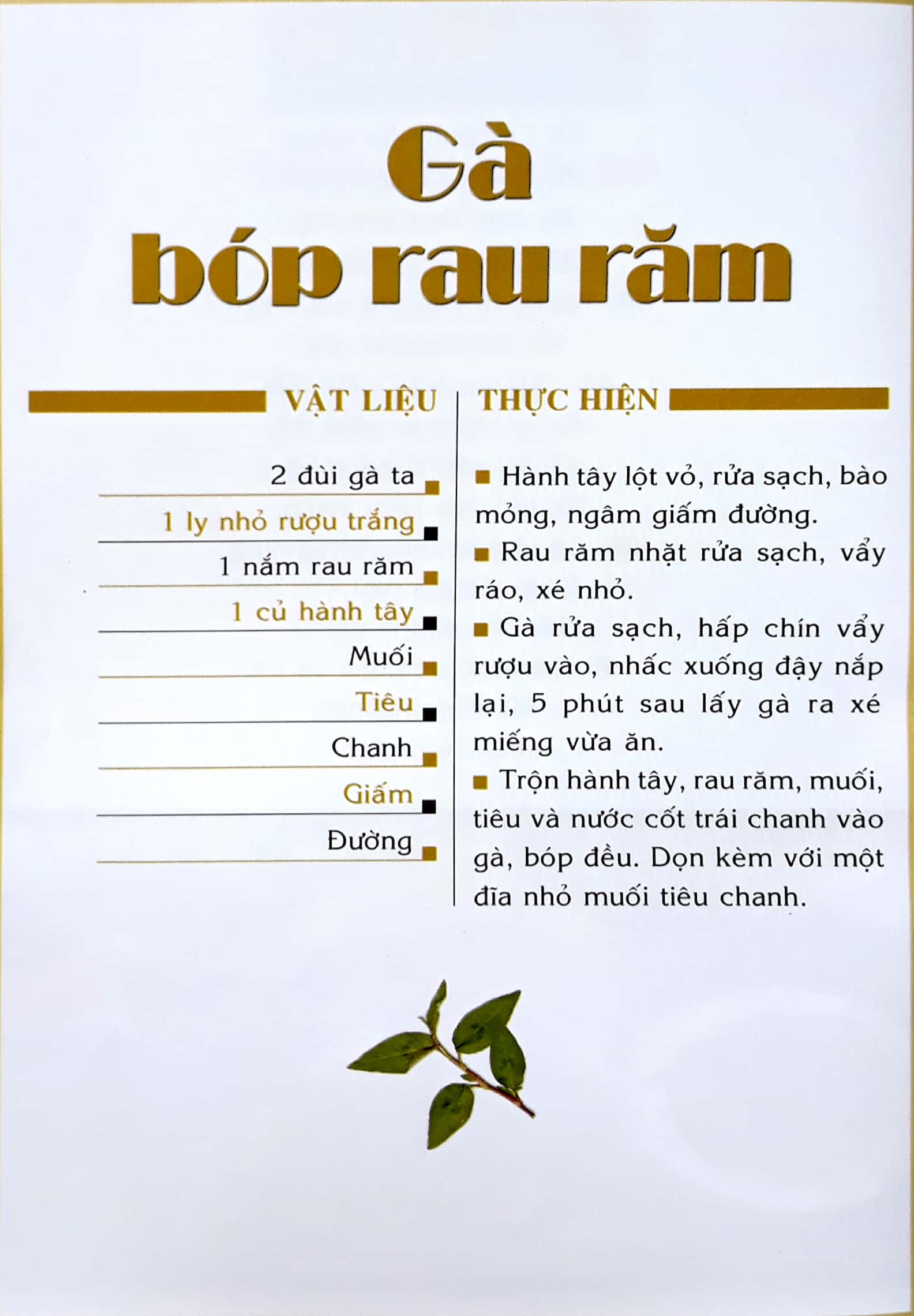 Fahasa - Món Ăn Dân Dã (Tái Bản)